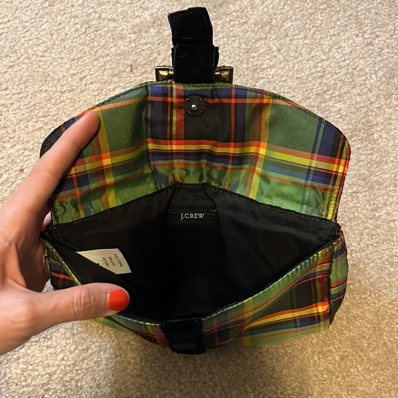 Vintage J.Crew tartan clutch - Picture 5 of 9